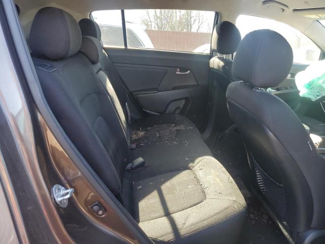 KNDPBCA2XC7249475 - 2012 KIA SPORTAGE LX BROWN photo 10