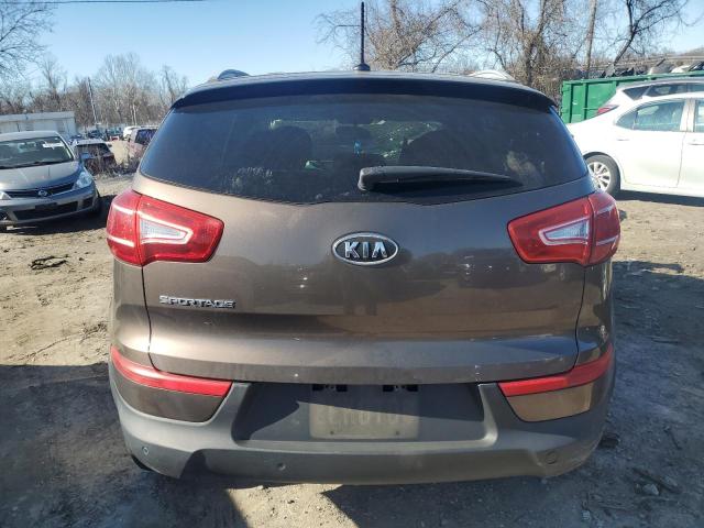 KNDPBCA2XC7249475 - 2012 KIA SPORTAGE LX BROWN photo 6