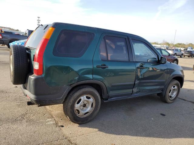 JHLRD68424C017122 - 2004 HONDA CR-V LX GREEN photo 3