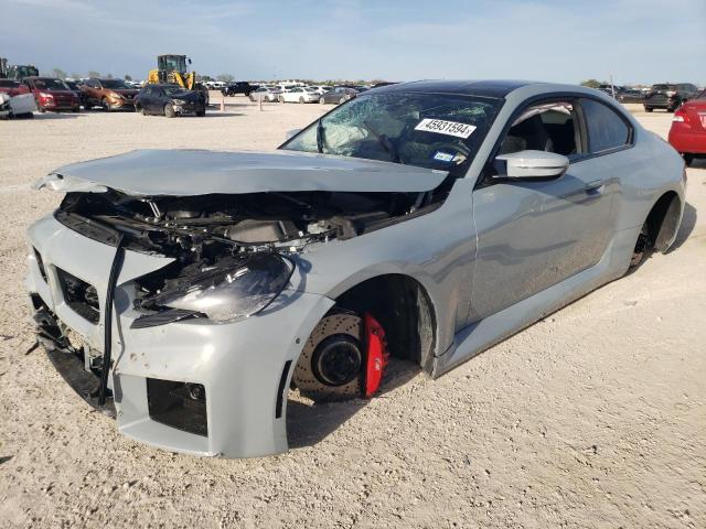 3MF13DM04P8D49589 - 2023 BMW M2 GRAY photo 1