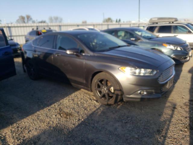 3FA6P0H78FR151366 - 2015 FORD FUSION SE GRAY photo 4