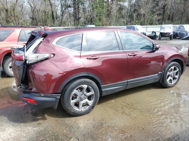 5J6RW1H82HL008000 - 2017 HONDA CR-V EXL MAROON photo 3