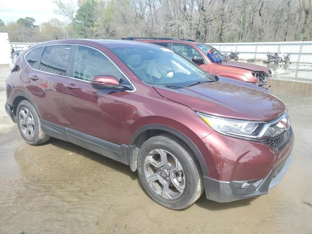 5J6RW1H82HL008000 - 2017 HONDA CR-V EXL MAROON photo 4