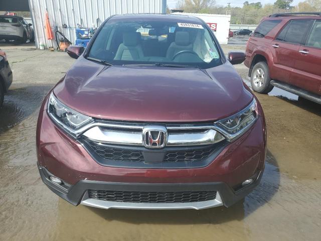 5J6RW1H82HL008000 - 2017 HONDA CR-V EXL MAROON photo 5