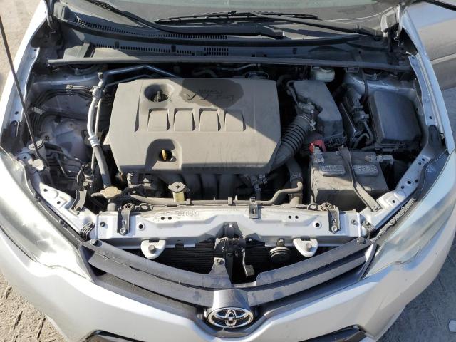 2T1BURHE3GC550410 - 2016 TOYOTA COROLLA L SILVER photo 11