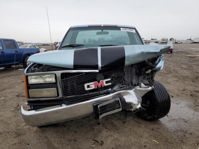 1GTDC14K1LZ552617 - 1990 GMC SIERRA C1500 BLUE photo 5