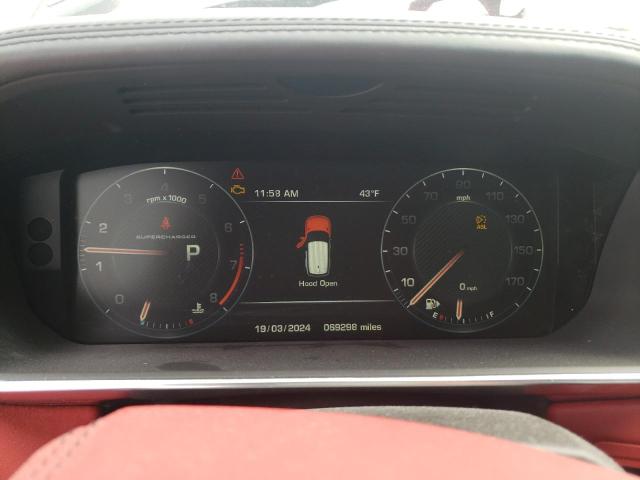 SALWV2TF5EA344196 - 2014 LAND ROVER RANGE ROVE AUTOBIOGRAPHY WHITE photo 9