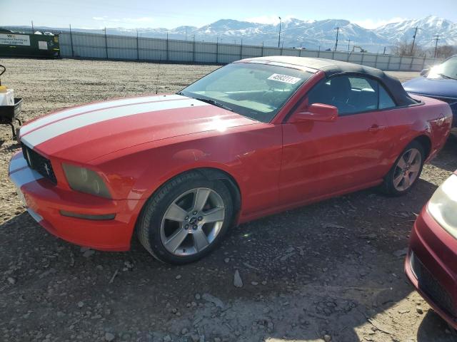 1ZVFT84N465100195 - 2006 FORD MUSTANG RED photo 1