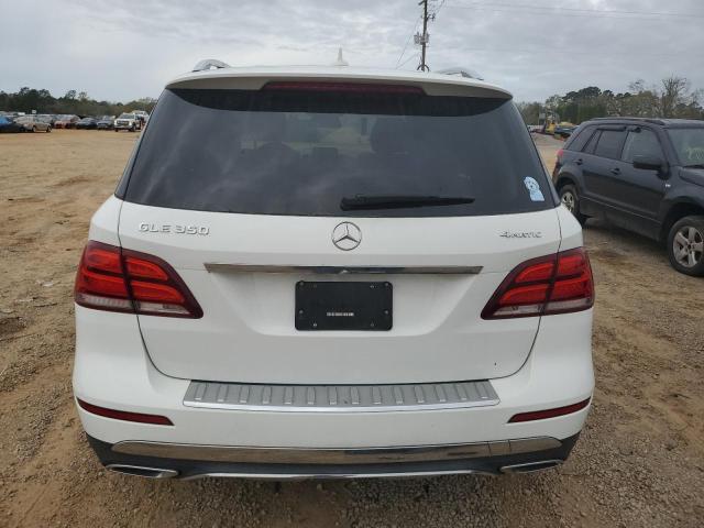 4JGDA5HB2HA951366 - 2017 MERCEDES-BENZ GLE 350 4MATIC WHITE photo 6