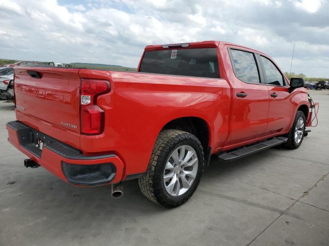 3GCPWBEH2KG108707 - 2019 CHEVROLET SILVERADO C1500 CUSTOM RED photo 3