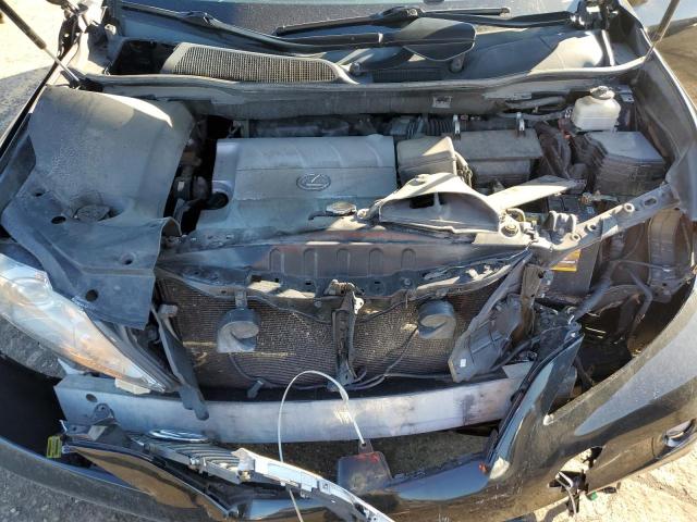 2T2BK1BA6CC121183 - 2012 LEXUS RX 350 BLACK photo 11