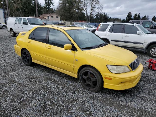 JA3AJ86E23U047920 - 2003 MITSUBISHI LANCER OZ RALLY YELLOW photo 4