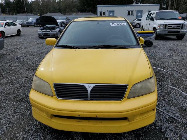 JA3AJ86E23U047920 - 2003 MITSUBISHI LANCER OZ RALLY YELLOW photo 5