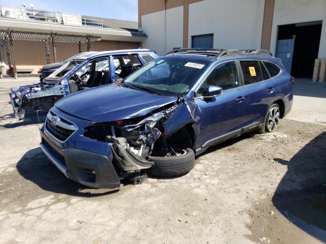 4S4BTANC2M3171244 - 2021 SUBARU OUTBACK LIMITED BLUE photo 1