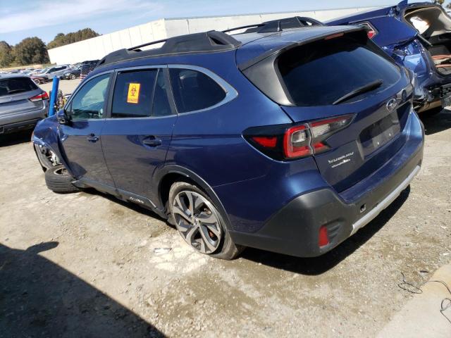 4S4BTANC2M3171244 - 2021 SUBARU OUTBACK LIMITED BLUE photo 2