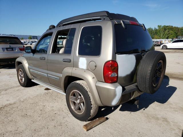 1J4GK38K64W132127 - 2004 JEEP LIBERTY RENEGADE TAN photo 2