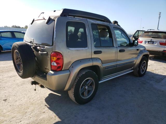 1J4GK38K64W132127 - 2004 JEEP LIBERTY RENEGADE 棕色 照片 3