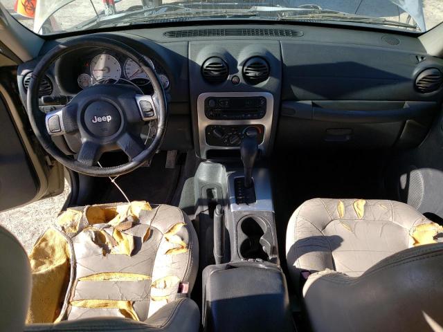 1J4GK38K64W132127 - 2004 JEEP LIBERTY RENEGADE TAN photo 8