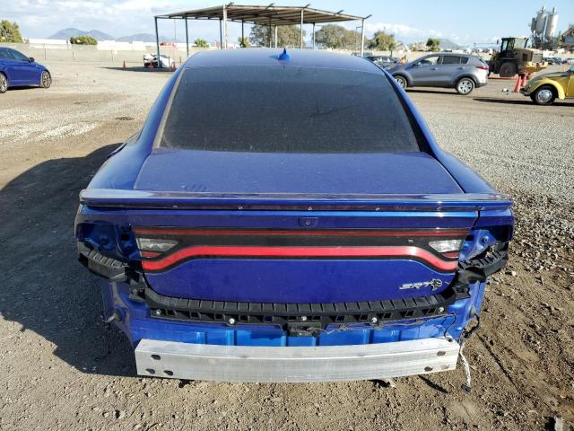 2C3CDXL95LH142417 - 2020 DODGE CHARGER SRT HELLCAT BLUE photo 6