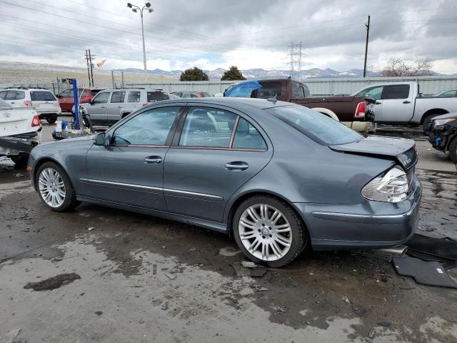 WDBUF56X18B226175 - 2008 MERCEDES-BENZ E 350 BLUE photo 2