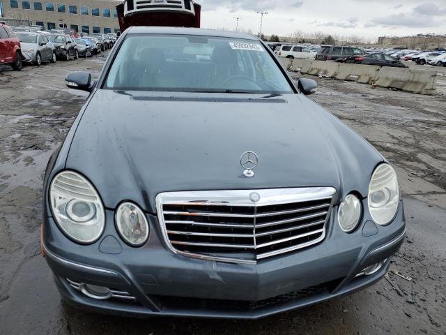 WDBUF56X18B226175 - 2008 MERCEDES-BENZ E 350 BLUE photo 5