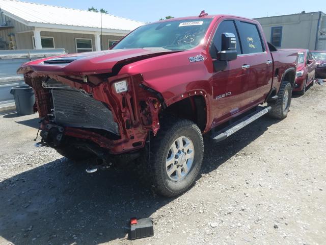 1GC4YRE70LF113100 - 2020 CHEVROLET SILVERADO K2500 HIGH COUNTRY RED photo 2