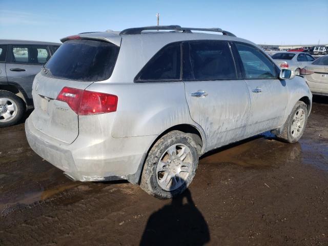 2HNYD28508H003839 - 2008 ACURA MDX SPORT SILVER photo 3