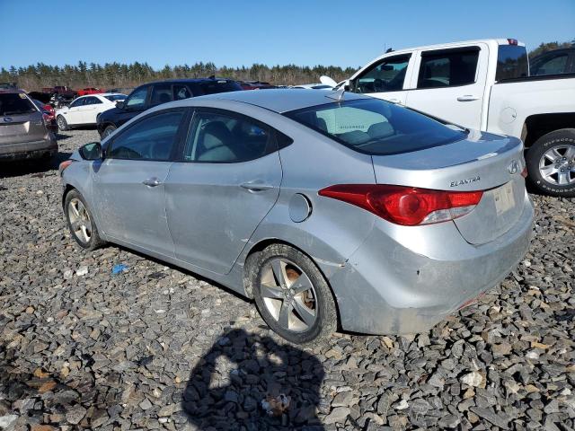 KMHDH4AE7CU456601 - 2012 HYUNDAI ELANTRA GLS SILVER photo 2