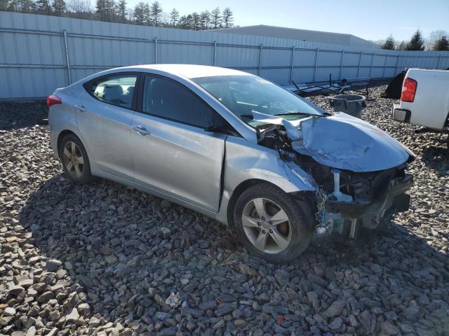 KMHDH4AE7CU456601 - 2012 HYUNDAI ELANTRA GLS SILVER photo 4