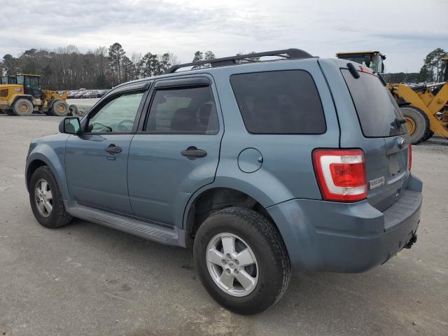 1FMCU9DG6BKA04070 - 2011 FORD ESCAPE XLT BLUE photo 2