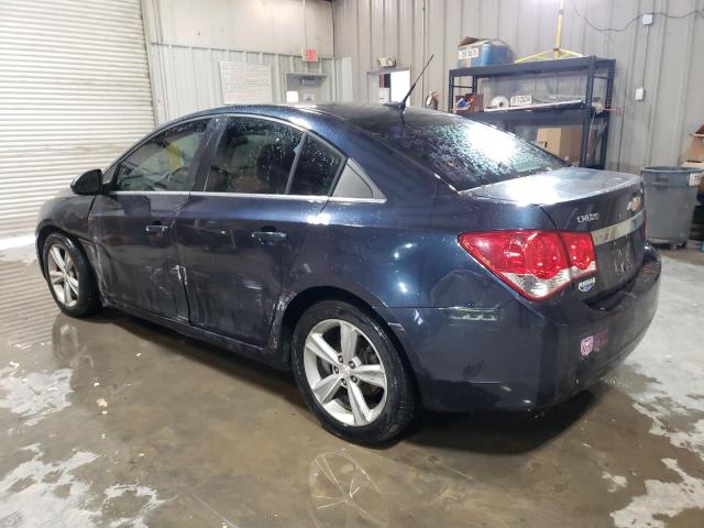 1G1PE5SB6E7380867 - 2014 CHEVROLET CRUZE LT BLUE photo 2