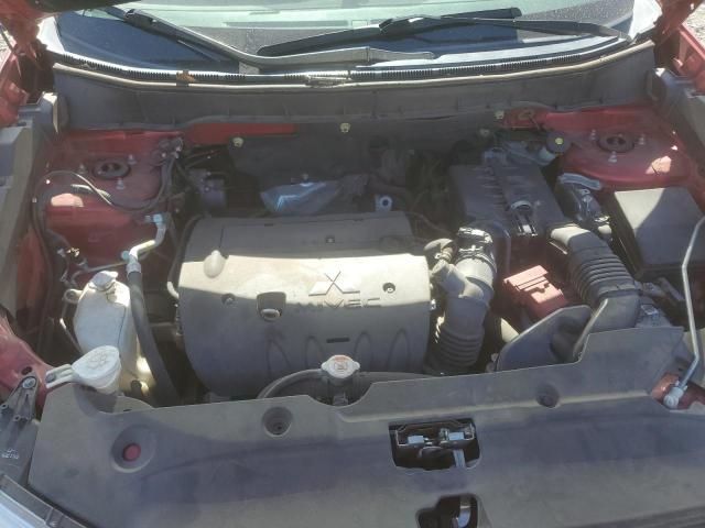 JA4AR3AUXJZ013097 - 2018 MITSUBISHI OUTLANDER SPORT ES RED photo 12