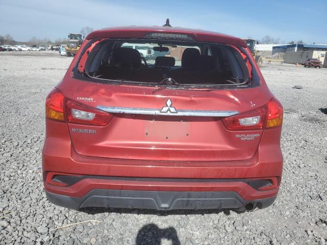 JA4AR3AUXJZ013097 - 2018 MITSUBISHI OUTLANDER SPORT ES RED photo 6
