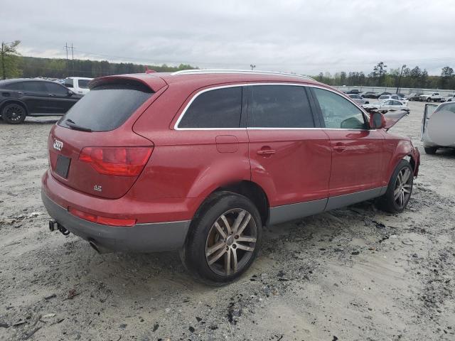 WA1BV74L08D022148 - 2008 AUDI Q7 4.2 QUATTRO PREMIUM RED photo 3