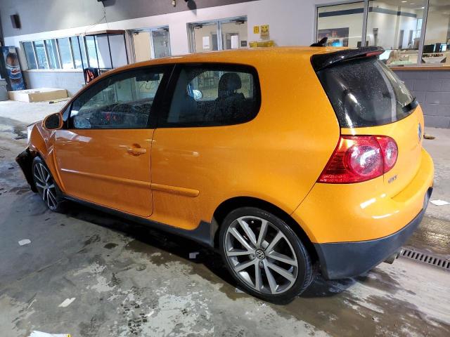 WVWFV71KX7W161516 - 2007 VOLKSWAGEN NEW GTI FAHRENHEIT ORANGE photo 2