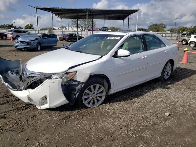 4T4BF1FK5DR313955 - 2013 TOYOTA CAMRY L WHITE photo 1