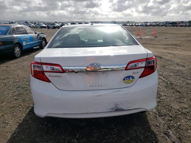 4T4BF1FK5DR313955 - 2013 TOYOTA CAMRY L WHITE photo 6