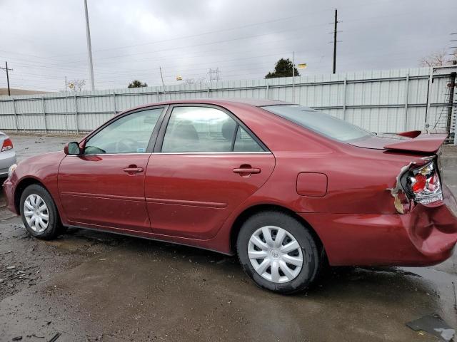 4T1BE32K95U412245 - 2005 TOYOTA CAMRY LE RED photo 2