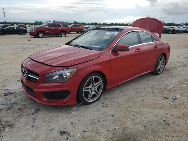 WDDSJ4GB9EN100540 - 2014 MERCEDES-BENZ CLA 250 4MATIC RED photo 1