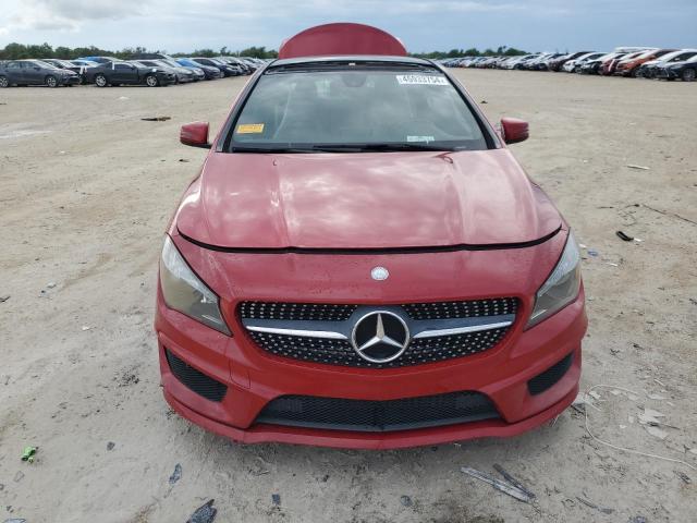 WDDSJ4GB9EN100540 - 2014 MERCEDES-BENZ CLA 250 4MATIC RED photo 5