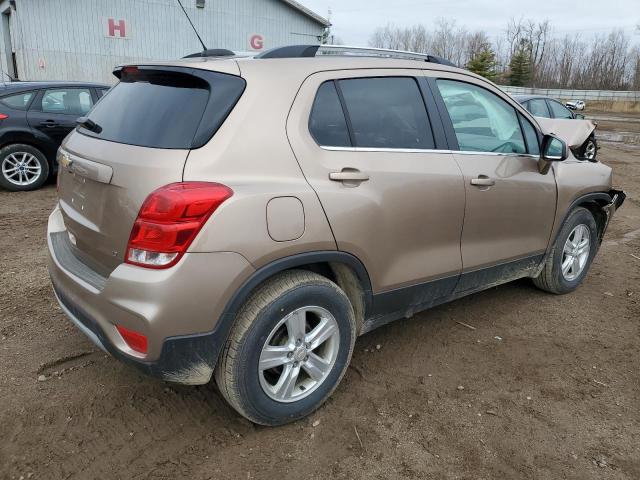 3GNCJLSB2JL295446 - 2018 CHEVROLET TRAX 1LT TAN photo 3