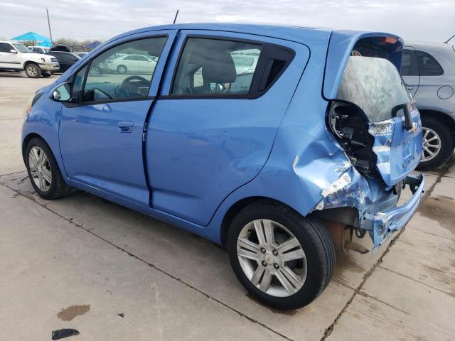 KL8CD6S91EC538334 - 2014 CHEVROLET SPARK 1LT BLUE photo 2