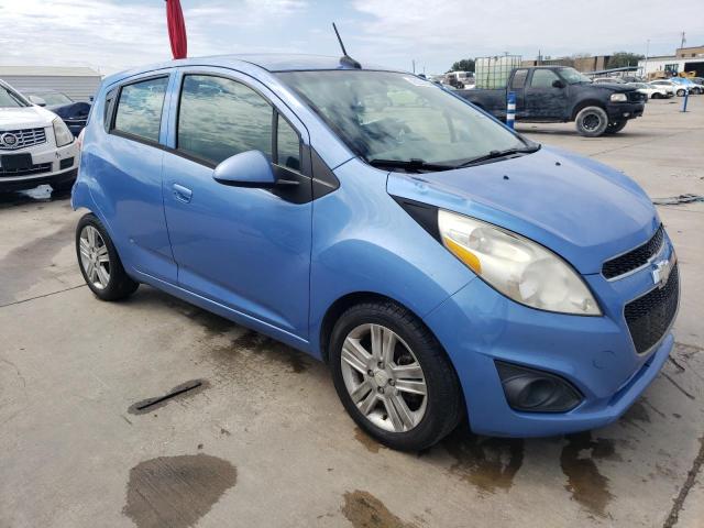 KL8CD6S91EC538334 - 2014 CHEVROLET SPARK 1LT BLUE photo 4