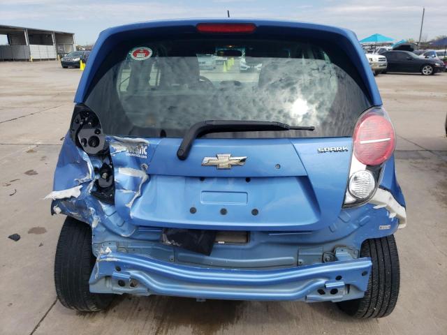 KL8CD6S91EC538334 - 2014 CHEVROLET SPARK 1LT BLUE photo 6