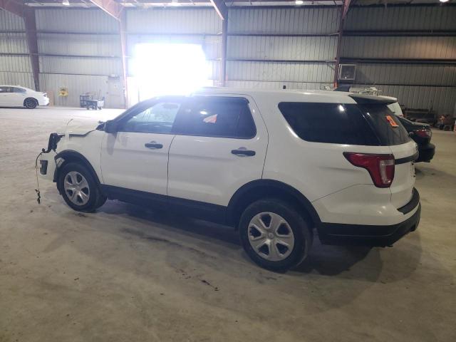 1FM5K8AR2JGA46431 - 2018 FORD EXPLORER POLICE INTERCEPTOR WHITE photo 2