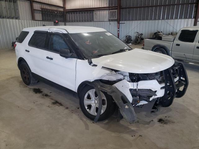 1FM5K8AR2JGA46431 - 2018 FORD EXPLORER POLICE INTERCEPTOR WHITE photo 4