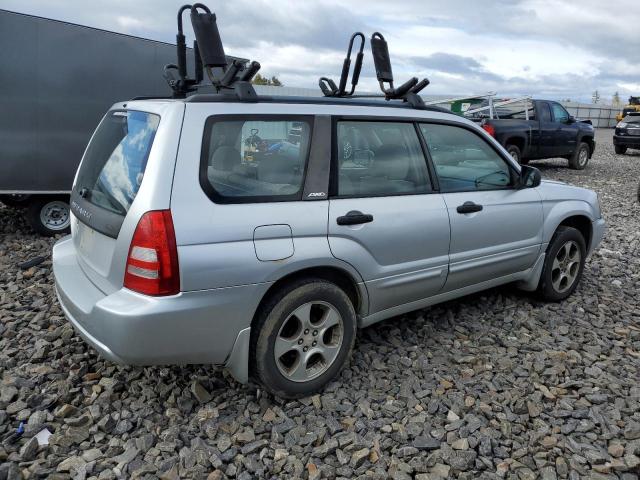 JF1SG65674H730232 - 2004 SUBARU FORESTER 2.5XS Արծաթագույն լուսանկար 3