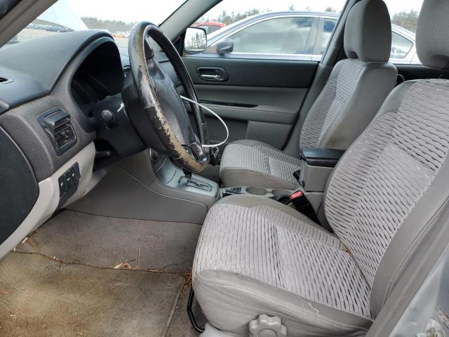 JF1SG65674H730232 - 2004 SUBARU FORESTER 2.5XS Արծաթագույն լուսանկար 7