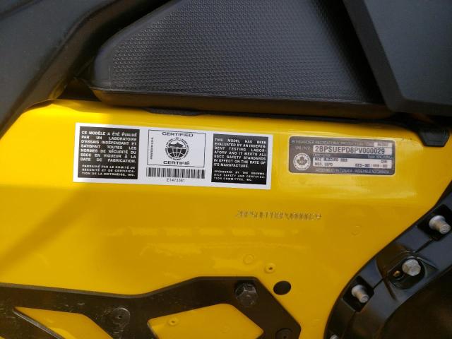 2BPSUEPD8PV000029 - 2023 SKI DOO MXZ YELLOW photo 10