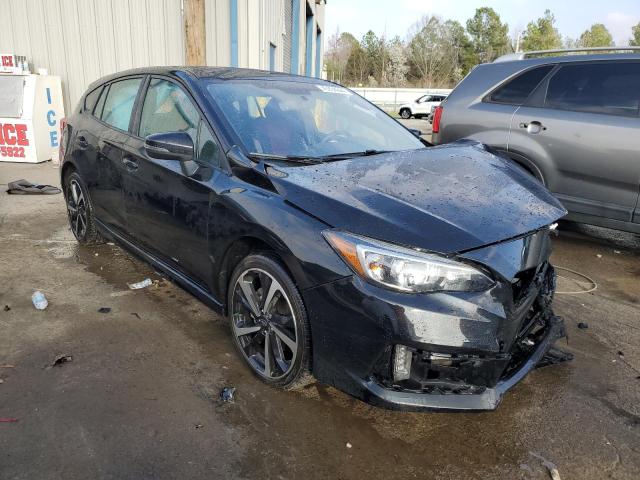 4S3GTAL69N3716252 - 2022 SUBARU IMPREZA SPORT BLACK photo 4